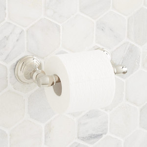 SHBETHPN Beasley Paper Holder Bathroom Accessory - Polished Nickel SHBETHPN Beasley Paper Holder Bathroom Accessory - Polished Nickel
