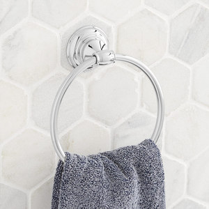 SHBETRCP Beasley Towel Ring Bathroom Accessory - Polished Chrome SHBETRCP Beasley Towel Ring Bathroom Accessory - Polished Chrome